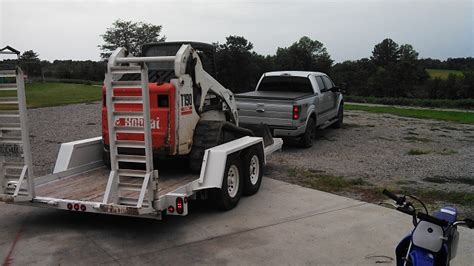 f150 tow skid steer|Can my truck even tow this .